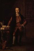 unknow artist Portrait of Jeremy Bentham painting